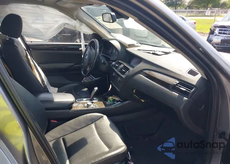 2012 BMW X3 xDrive28I from USA, damaged, VIN 5UXWX5C5XCL719235